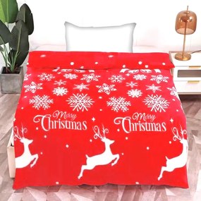 Mikro plüss pléd Homa pléd STROL REINDEER