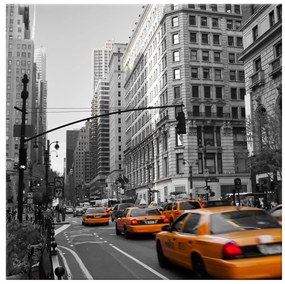 Gario Vászonkép Manhattan Taxi Méret: 20 x 30 cm