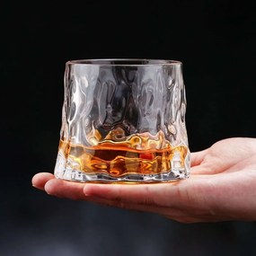 2 részes boroszilikát whisky pohár szett 160 ml