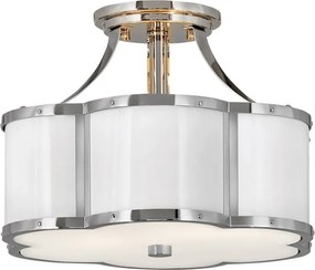 Quintiesse CHANCE QN-CHANCE-SF-S-PN Plafonlámpa 2x60W/E27