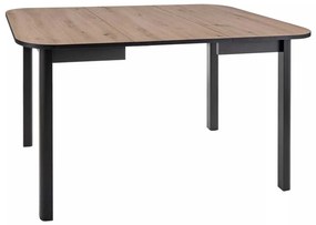 Dante II étkezőasztal, artisan tölgy / fekete