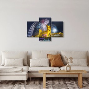 Kép - Szilveszteri éjszaka (90x60 cm)