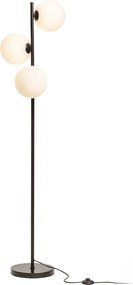 RENDL ETHERIA stojanová černá opálové sklo 230V LED G9 3x7W