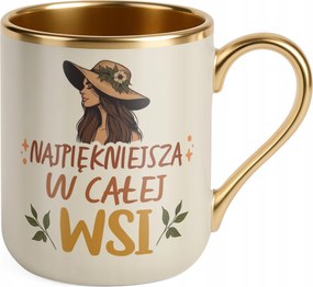 Prémium Bögre Arany Ekrü Nőnap Vicces Ajándék Nőknek