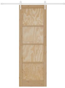 Csúszó ajtó Egyéb ORKDAL Természetes és fehér 78 x 232 cm