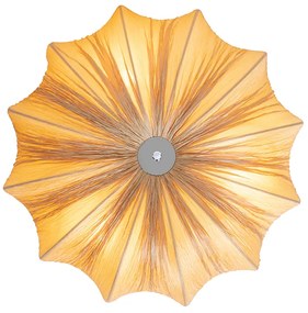 Design mennyezeti lámpa bézs 52 cm 3-lámpás - Plu