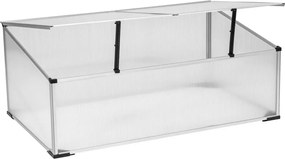 Kerti üvegház/melegágy, polikarbonát, 100x60x30 cm, LENSAR