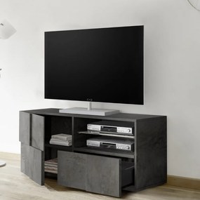DAMA Kis Oxidált TV Szekrény 1 ajtós 1 fiókos 121cm