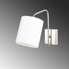 Fehér-ezüstszínű fali lámpa Ve – Opviq lights