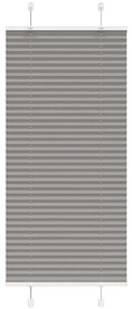pliszírozott redőny antracit 60x100 cm szövetszélesség 59,4 cm