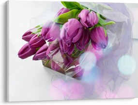 Kép - csokor tulipán (70x50 cm)