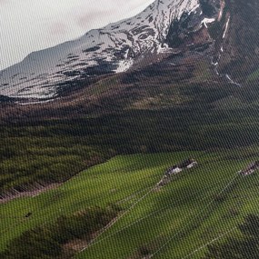 Kép - Völgy a hegyek alatt (120x50 cm)