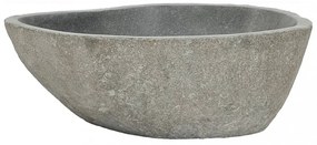 Ovális folyami kő mosdókagyló 38-45 cm