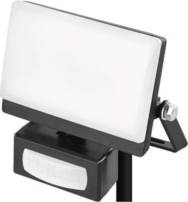 Mozgásérzékelős LED reflektor TAMBO EVO LED/10W/230V 4000K IP44 fekete
