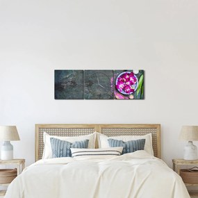 Kép - Wellness (órával) (90x30 cm)