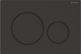 Geberit 115.882.16.1 - Sigma20 öblítőnyomógomb 24,6x16,4 cm matt fekete