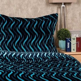 4Home Wave mikroflanel ágynemű, 140 x 220 cm, 70 x 90 cm