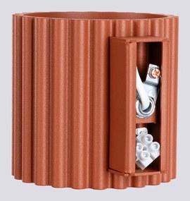 Narancssárga fali lámpa ø 10 cm Zora – Sollux