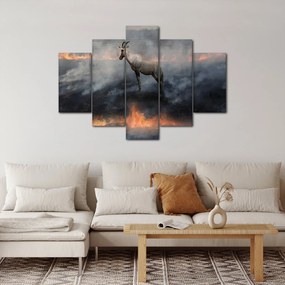 Zerge a tűzben képe (150x105 cm)