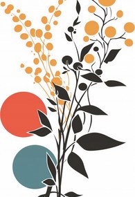 Poszter 50x65cm Virágzó élet