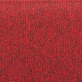 10 db bordói vörös lépcsőszőnyeg 65x24x4 cm