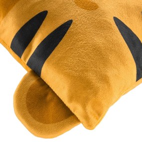 Bársony gyerek párna 40x40 cm Tigry – douceur d'intérieur