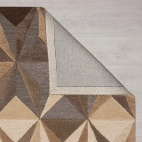 Bézs gyapjú szőnyeg 160x230 cm Reverie – Flair Rugs