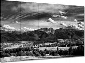 Képek 100x70 Tátra Lengyel hegyek Kilátás