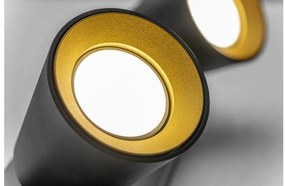 Lámpa Mennyezeti lámpatest Elli, 4557,AC220-240V, 50/60 Hz, IP 20 2*GU10 ,max. 20 W, dupla, fekete