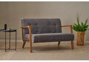 TUMI kétszemélyes szürke kanapé