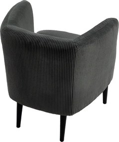 Fotel, szürke/fekete, ALIEN
