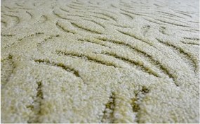 Szőnyeg 67x150 Ivano egyszínű dombornyomott zöld #EE1134