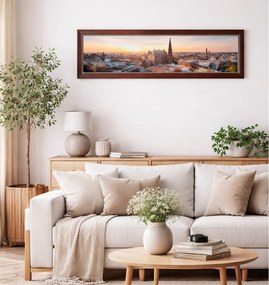 Bécs képkeret modern tölgy , egyedi méretre