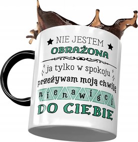 Bögre Fekete Vicces Nem Sértő Nyomtatott Fotó