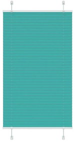 pliszírozott redőny Benzinzöld 75x150 cm szövetszélesség