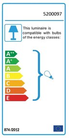 Lena aranyszínű asztali lámpa - White Label