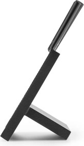 Klarstein Kissaki, késkészlet, 7 darabos, mágneses késtartó, tapadásmentes felület, a penge hullámos formája, fekete