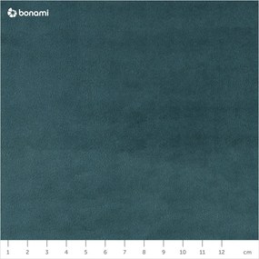 Petróleumkék ágytámla 180x120 cm Natalia – Milo Casa