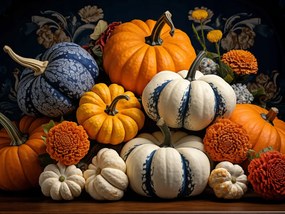 Poszter 20x15cm Őszi gazdagság