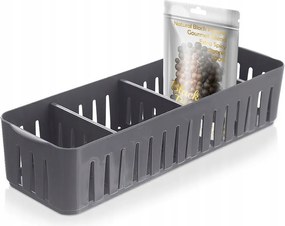 Fűszertartó Fiók Állvány Betét Tároló Szürke 32CM