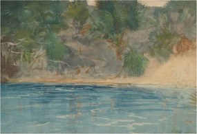 Divatos Flizelin Tapéta Fali Furnér Trópusi szegély 152x104 Ragasztó