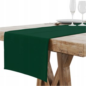 Futópad Abrosz Asztalra Matt Sima 40X140 CM Szegélyezett Könyvjelző 2 CM Zöld