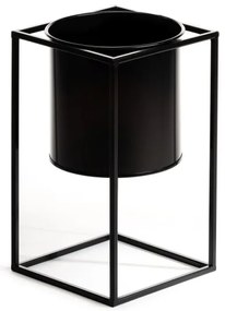 RING virágtartó állvány 40x23 cm fekete