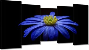 Vászonkép 150x80 Kék virág