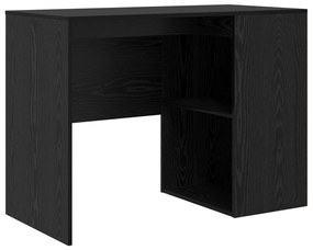 Sarok íróasztal Fekete tölgy 102x88x75 cm Forgácslap