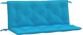 vidaXL 2 db világoskék oxford szövet kerti padpárna 120 x 50 x 7 cm