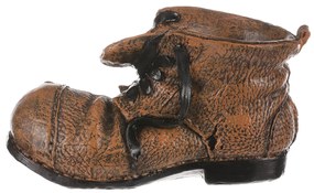Cipő virágtartó, 21 x 11 x 11 cm, polirezin