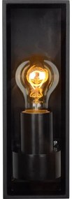 Lucide 15802/01/30 - Kültéri fali lámpa DUKAN 1xE27/15W/230V IP65