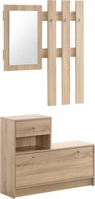 Előszobafal Houseland Bolea sonoma tölgyfa