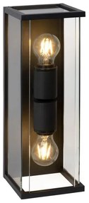 Lucide 27883/02/30 - Kültéri fali lámpa CLAIRE 2xE27/15W/230V